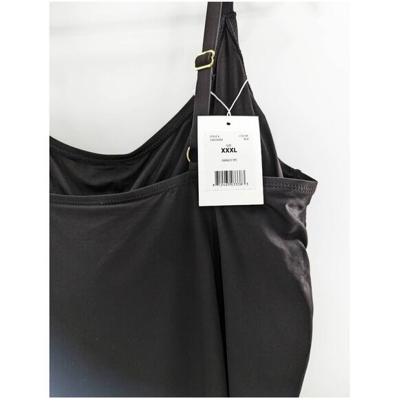 Andie Swim Black One Piece Swimsuit The Amalfi Plus XXXL - Picture 6 of 9